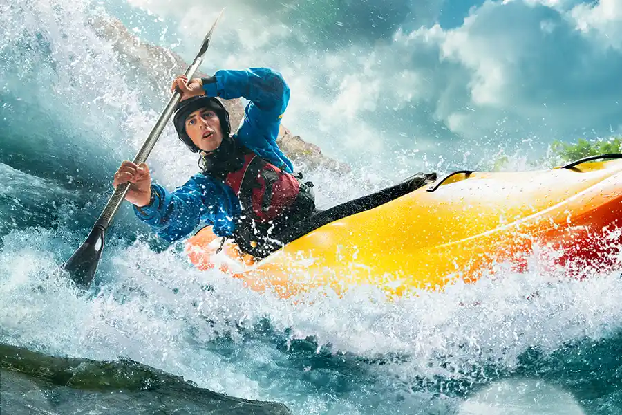 White Water kayaking